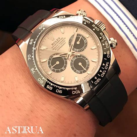 daytona bianco e nero|Rolex Cosmograph Daytona in Acciaio Oystersteel, .